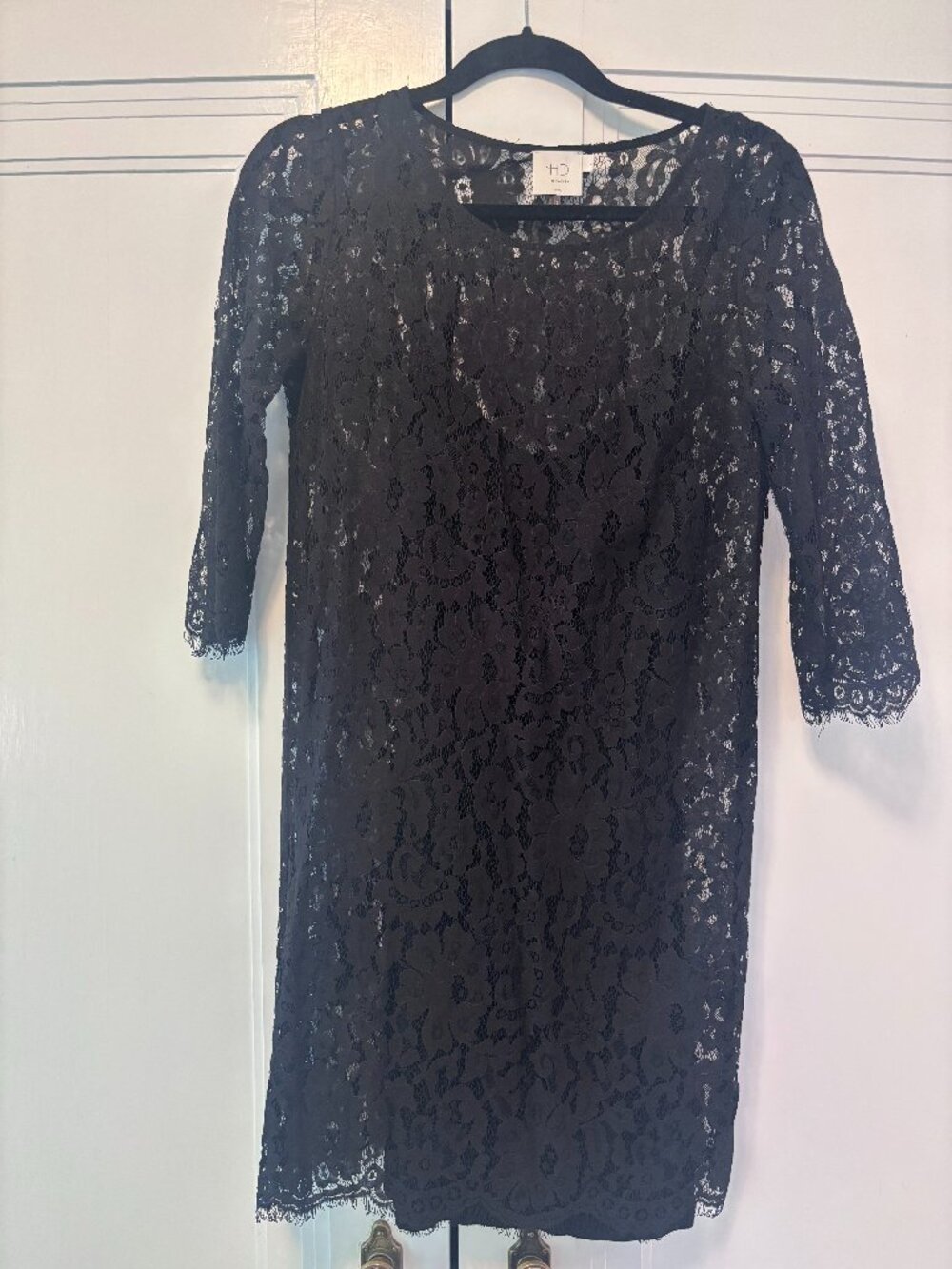 HD in Paris Black Lace Cocktail Dress
